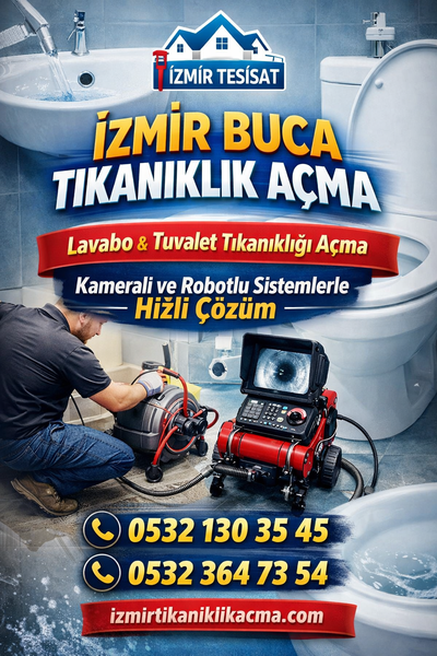 izmir buca göksu  tıkanıklık açma