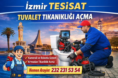 İzmir tuvalet tıkanıklığı açma